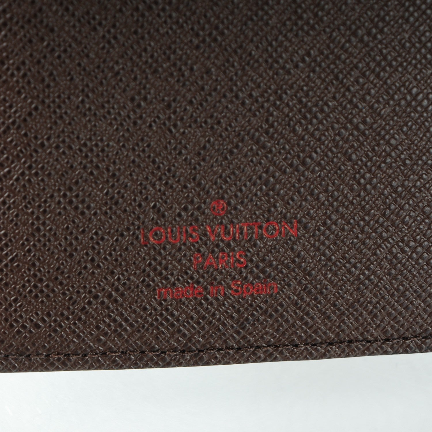 Louis Vuitton Damier Ebene Small Ring Agenda Cover 6 of 7