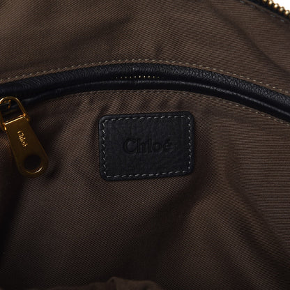 Chloe Calfskin Medium Marcie Satchel Black 6 of 8