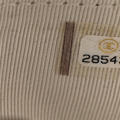 Chanel Caviar Quilted CC Zip Card Holder White 7 of 7