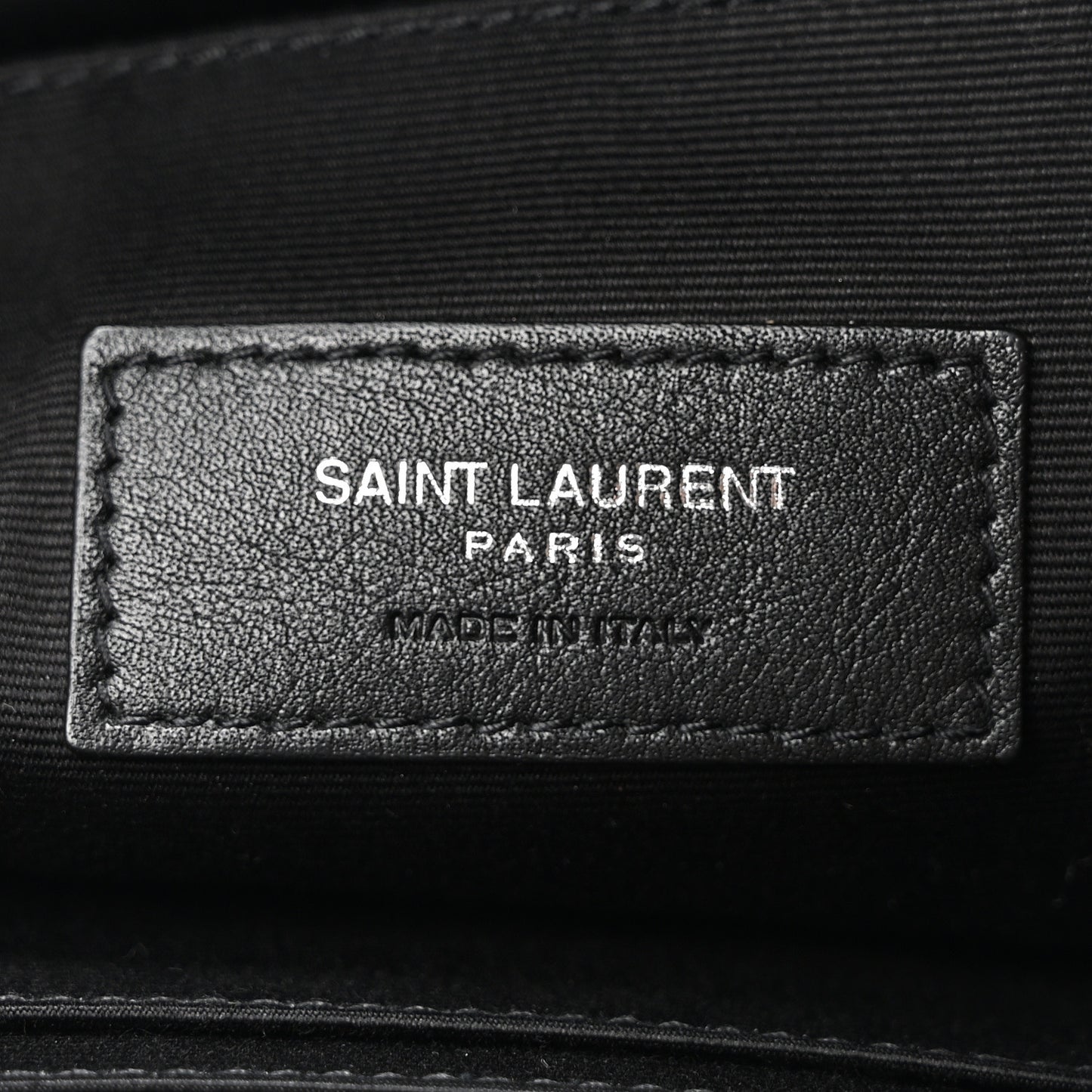 Canvas Monogram Belt Bag Black