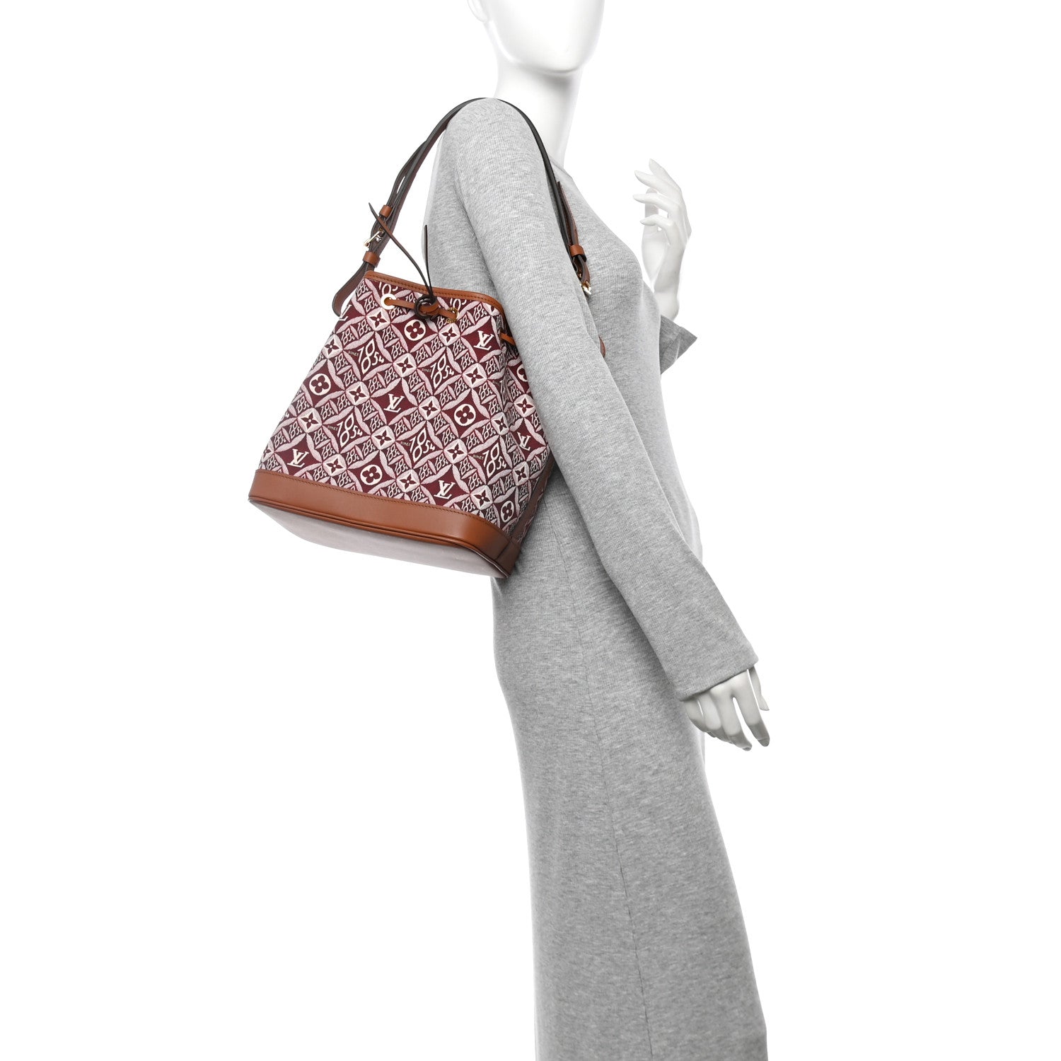 Louis Vuitton Jacquard Since 1854 Petit Noe Bordeaux 2 of 11