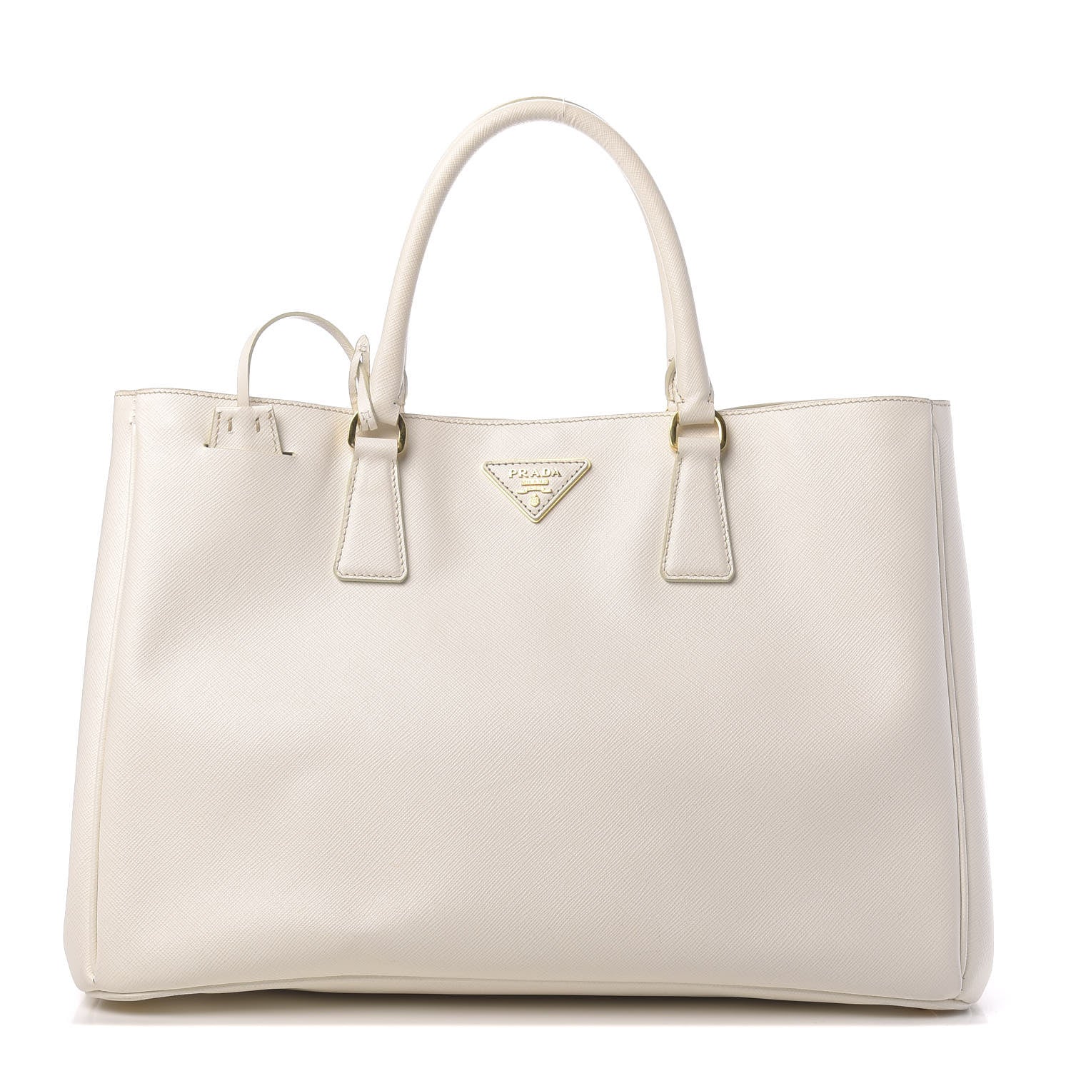 Prada Saffiano Lux Large Tote Talco 1 of 14