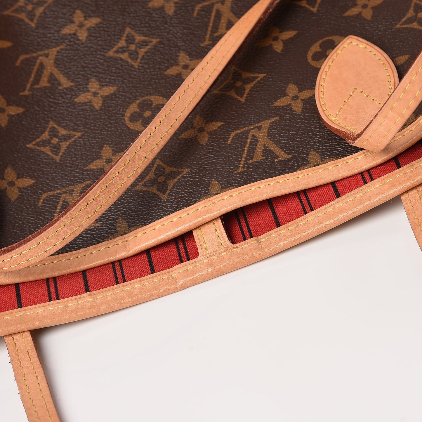 Monogram Neo Neverfull MM Cherry