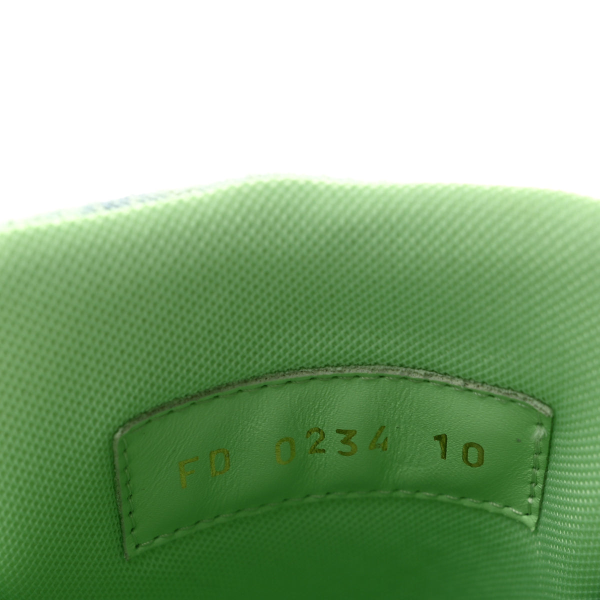 Louis Vuitton Monogram Denim Mens LV Trainer Sneakers 10 Green 9 of 9