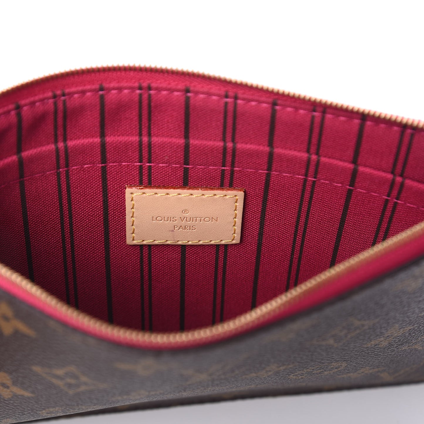 Monogram Neverfull MM GM Pochette Pivoine