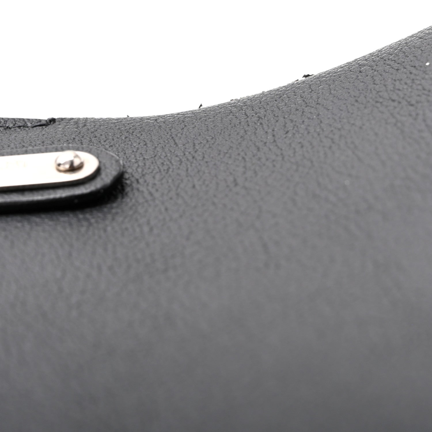 Saint Laurent Calfskin Bold Shopping Tote Black 12 of 15