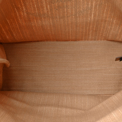 Prada Raffia Logo Tote Naturale 5 of 11