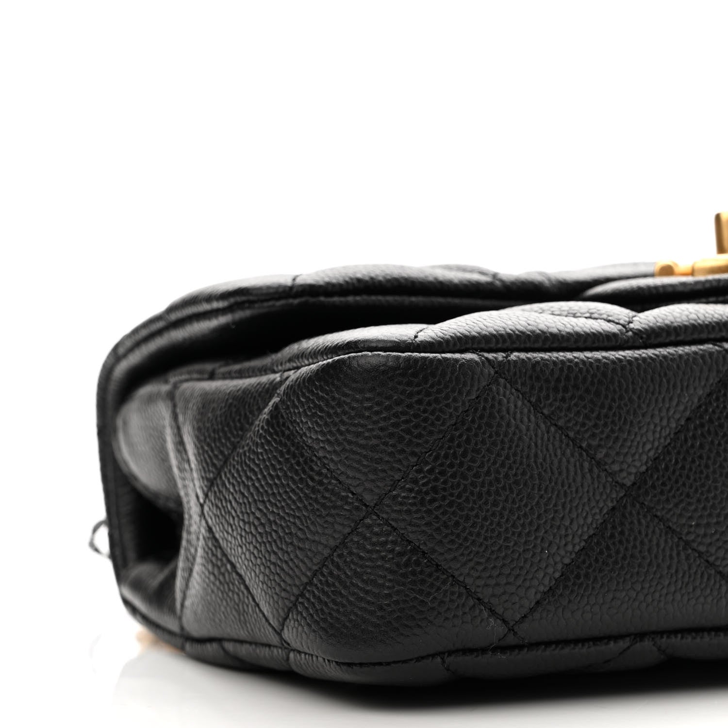 Chanel Caviar Quilted Mini Sweetheart Rectangular Flap Black 9 of 11
