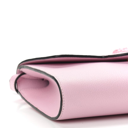 Versace Vitello Medusa Clutch Bag Pink 7 of 8