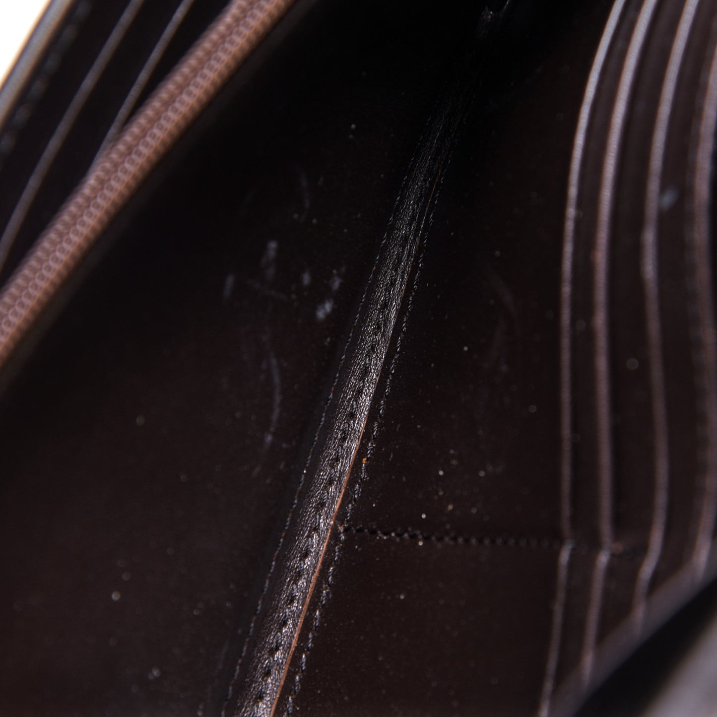 Haymarket Check Continental Wallet Brown