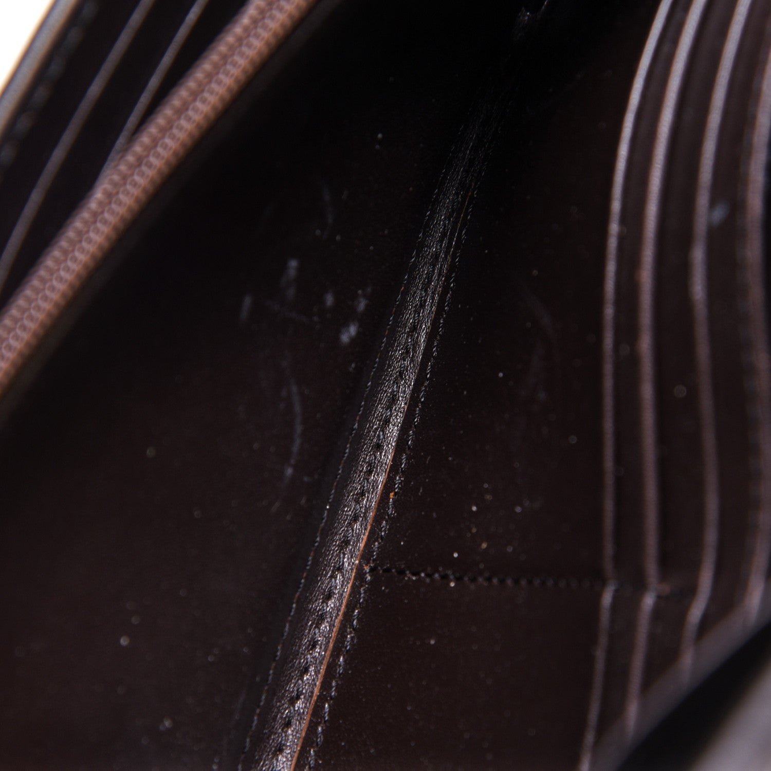 Burberry Haymarket Check Continental Wallet Brown 13 of 13