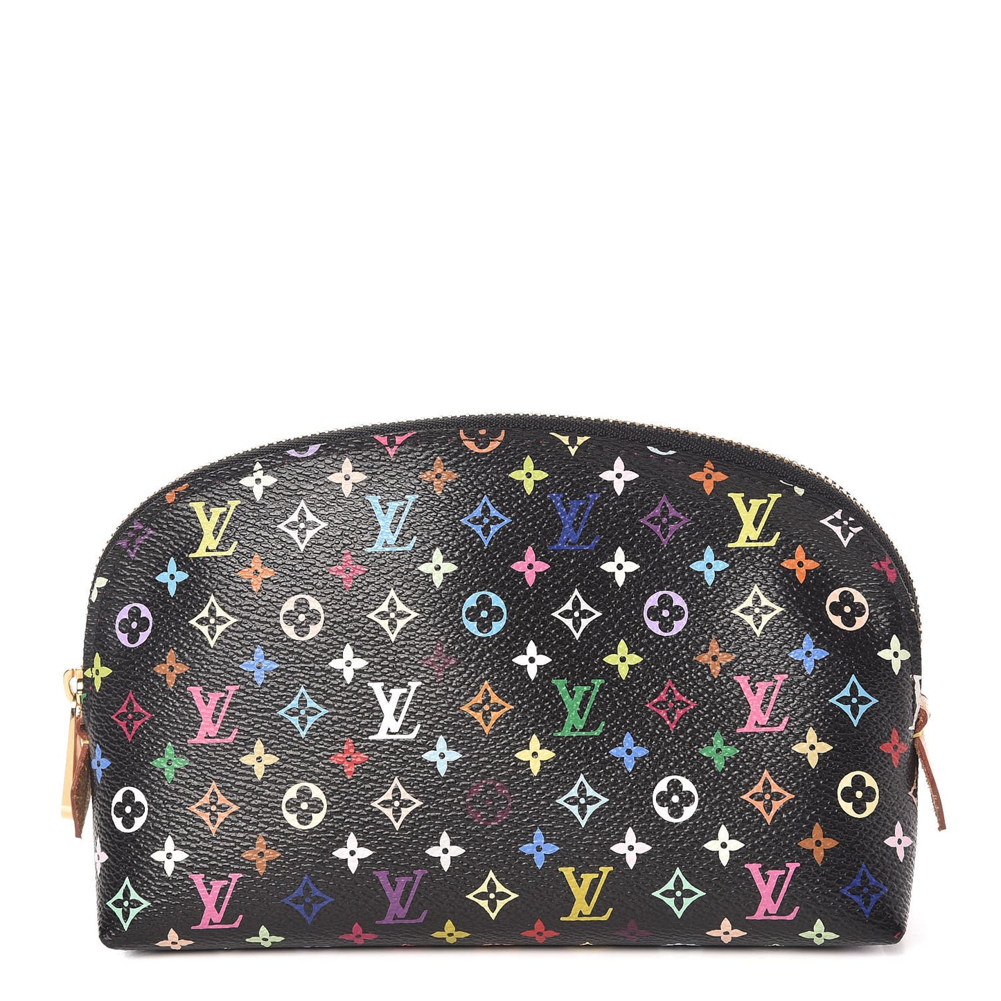 Monogram Multicolor Cosmetic Pouch Black Grenade