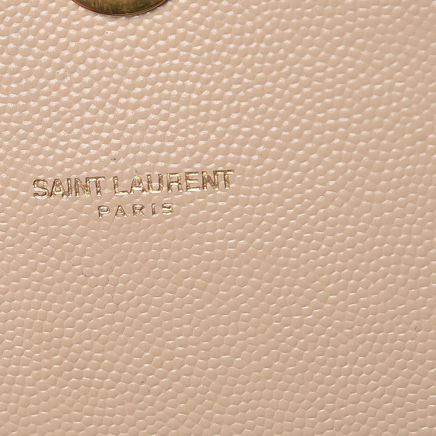 Saint Laurent Grain De Poudre Matelasse Chevron Large Monogram Satchel Nude Powder 10 of 18