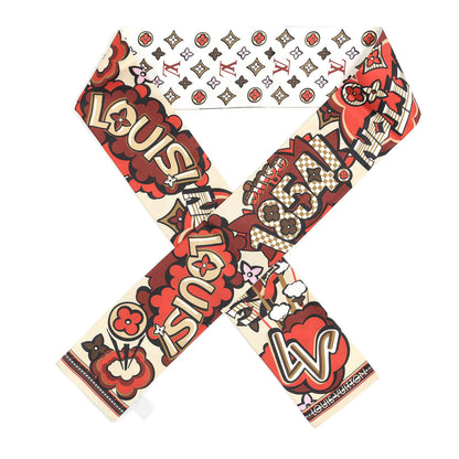 Louis Vuitton Silk Street Monogram Bandeau Beige 1 of 3