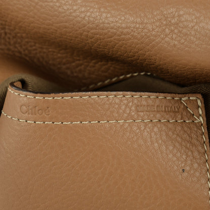 Chloe Calfskin Medium Marcie Round Crossbody Bag Nut 6 of 9