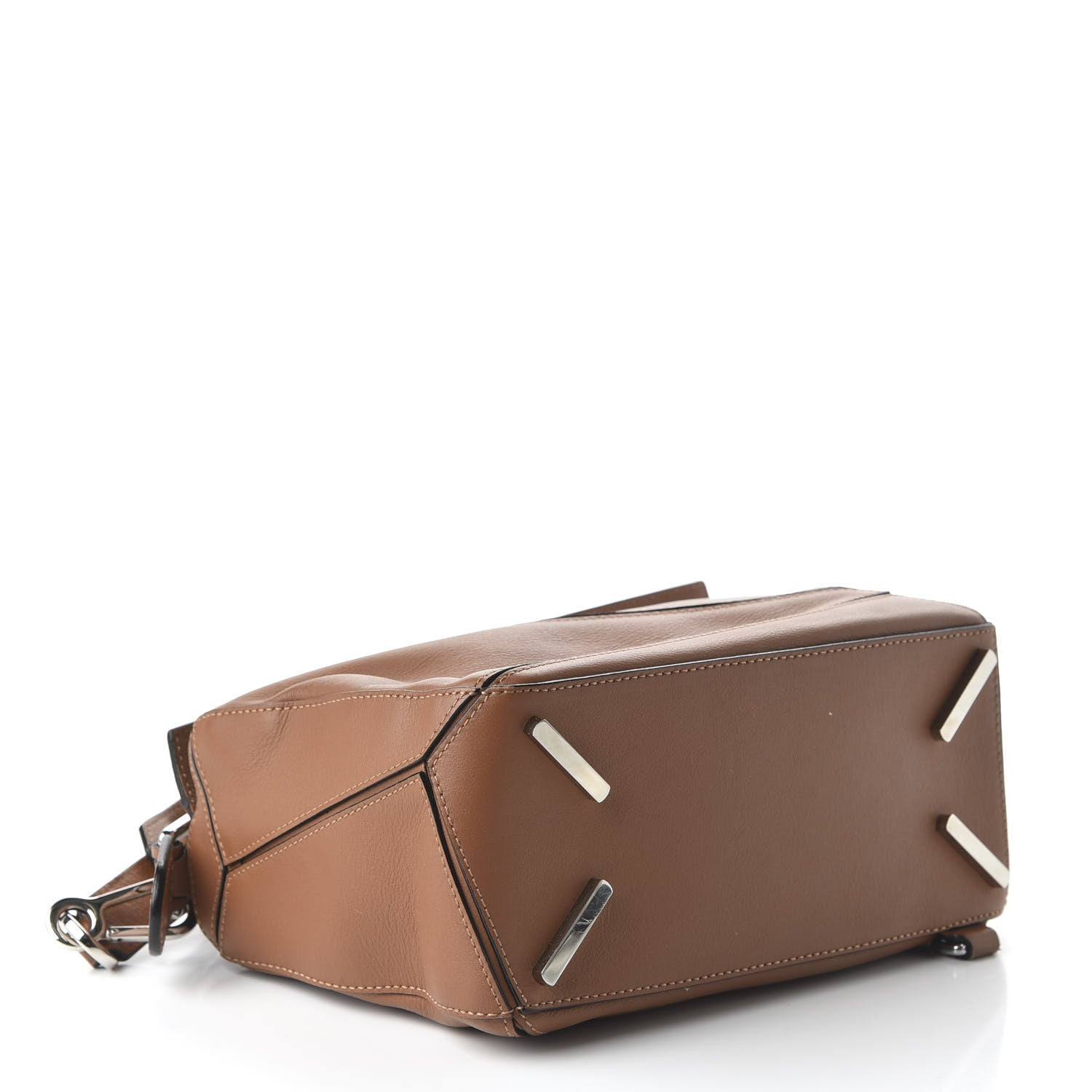 Loewe Calfskin Small Puzzle Bag Tan 5 of 11