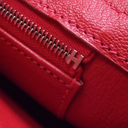 Hermes Clemence BIRKIN 25 Red 11 of 15