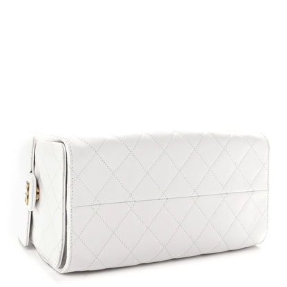 Chanel Caviar Quilted Small Chanel 25 Handbag White 4 of 10
