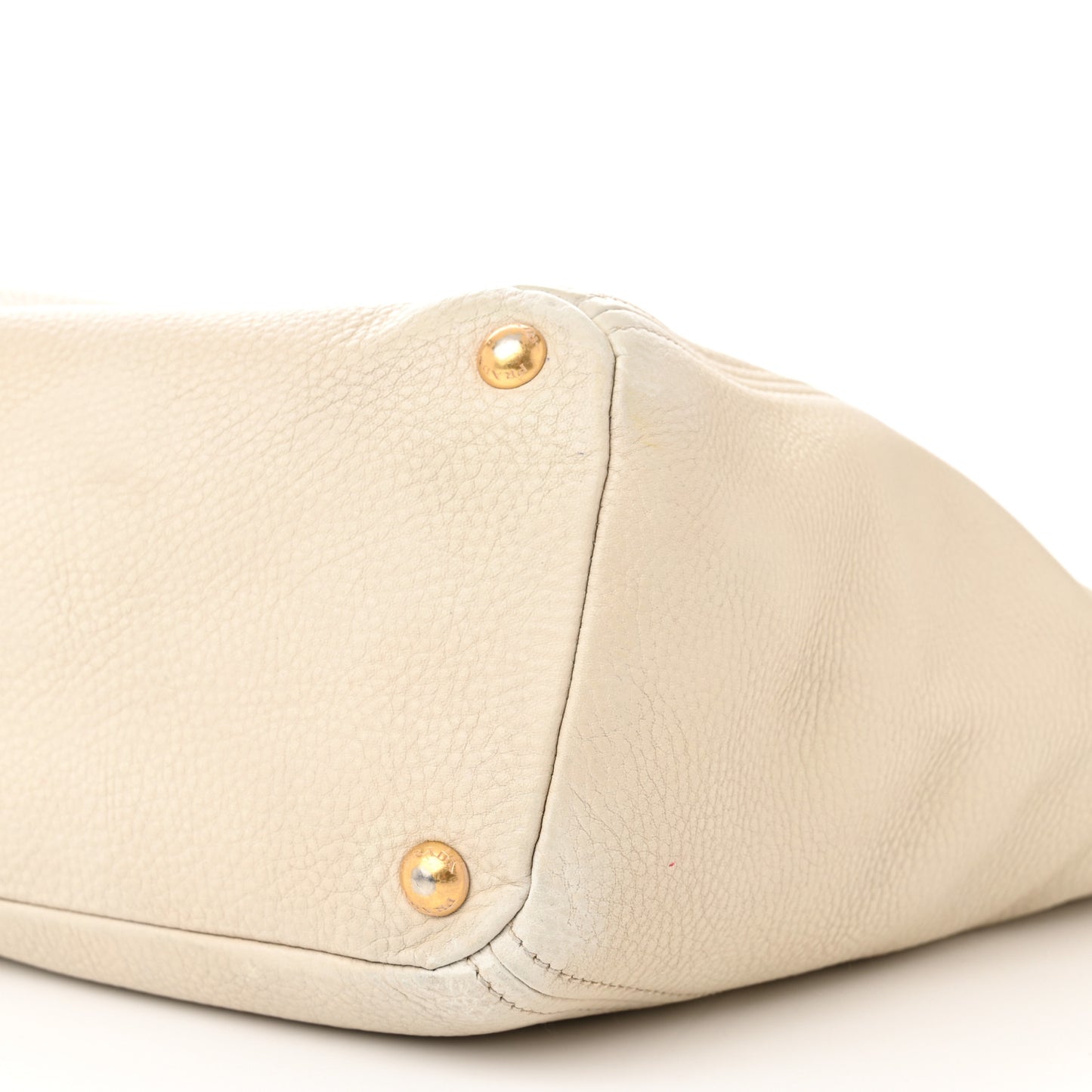 Vitello Daino Side Pocket Tote Talco