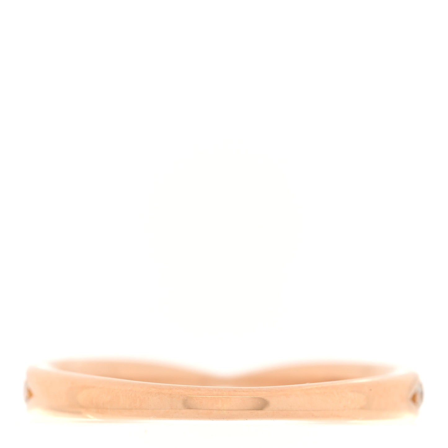 18K Rose Gold Diamond Harmony Band Ring 44 3