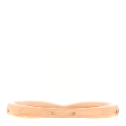 Tiffany 18K Rose Gold Diamond Harmony Band Ring 44 3 3 of 4