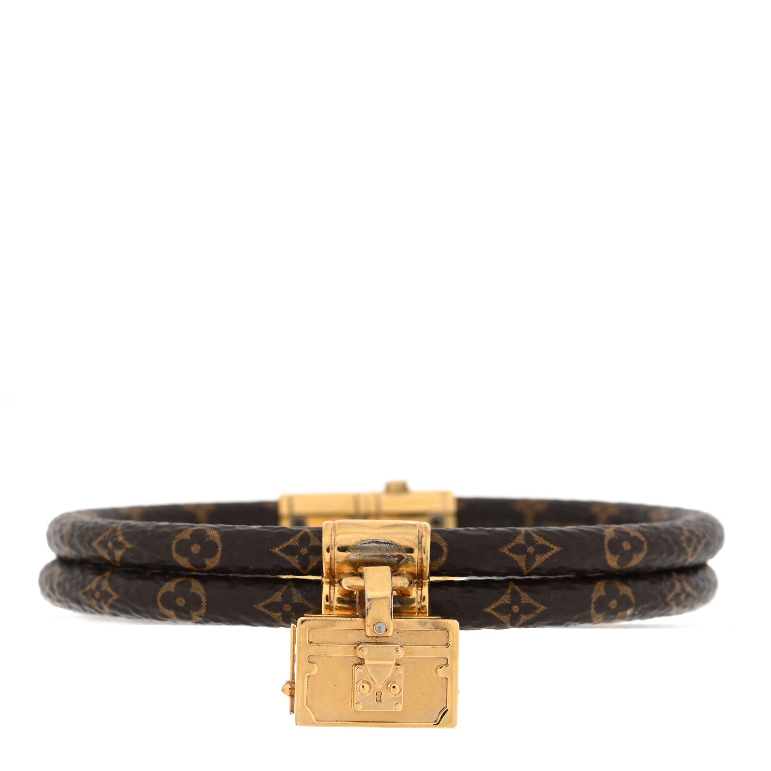 Louis Vuitton Monogram Petit Malle Bracelet 19 1 of 5