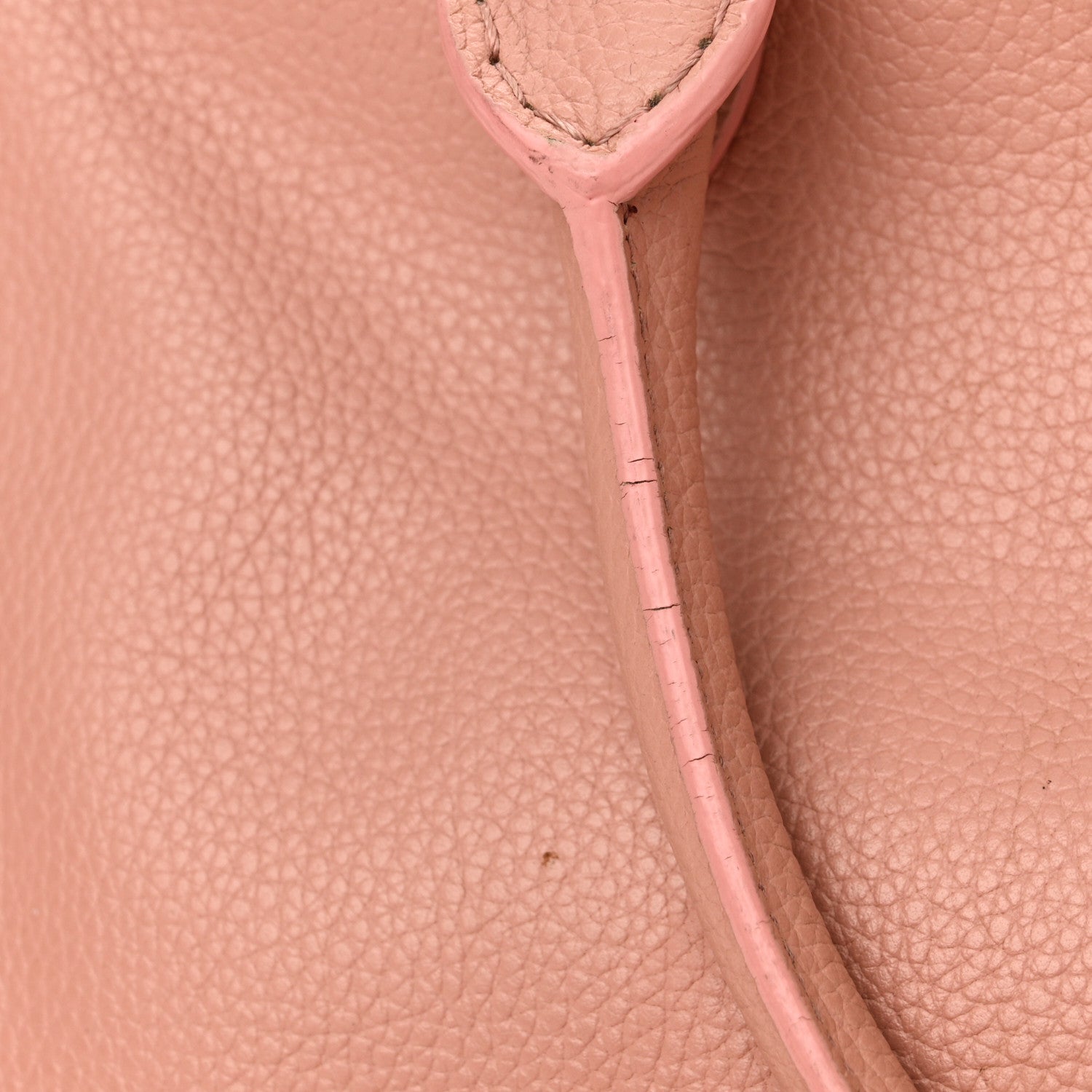 Alexander McQueen Pebbled Calfskin Small Skull Padlock Zip Around Tote Blush Pink 12 of 12
