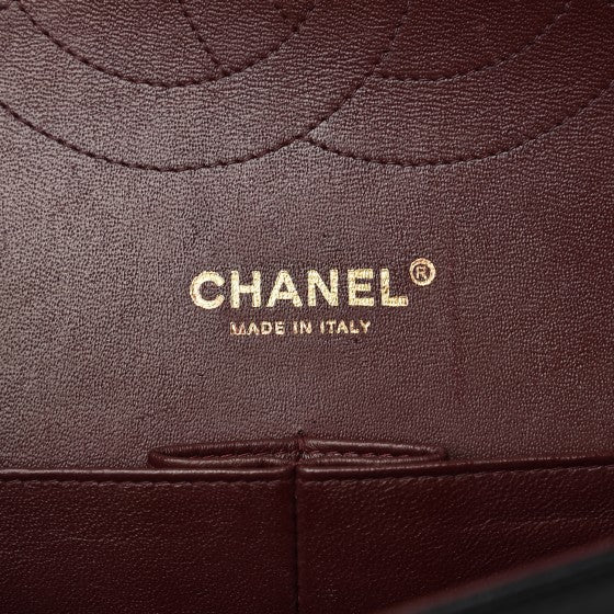 Chanel Lambskin Quilted Jumbo Double Flap Black 2 of 9