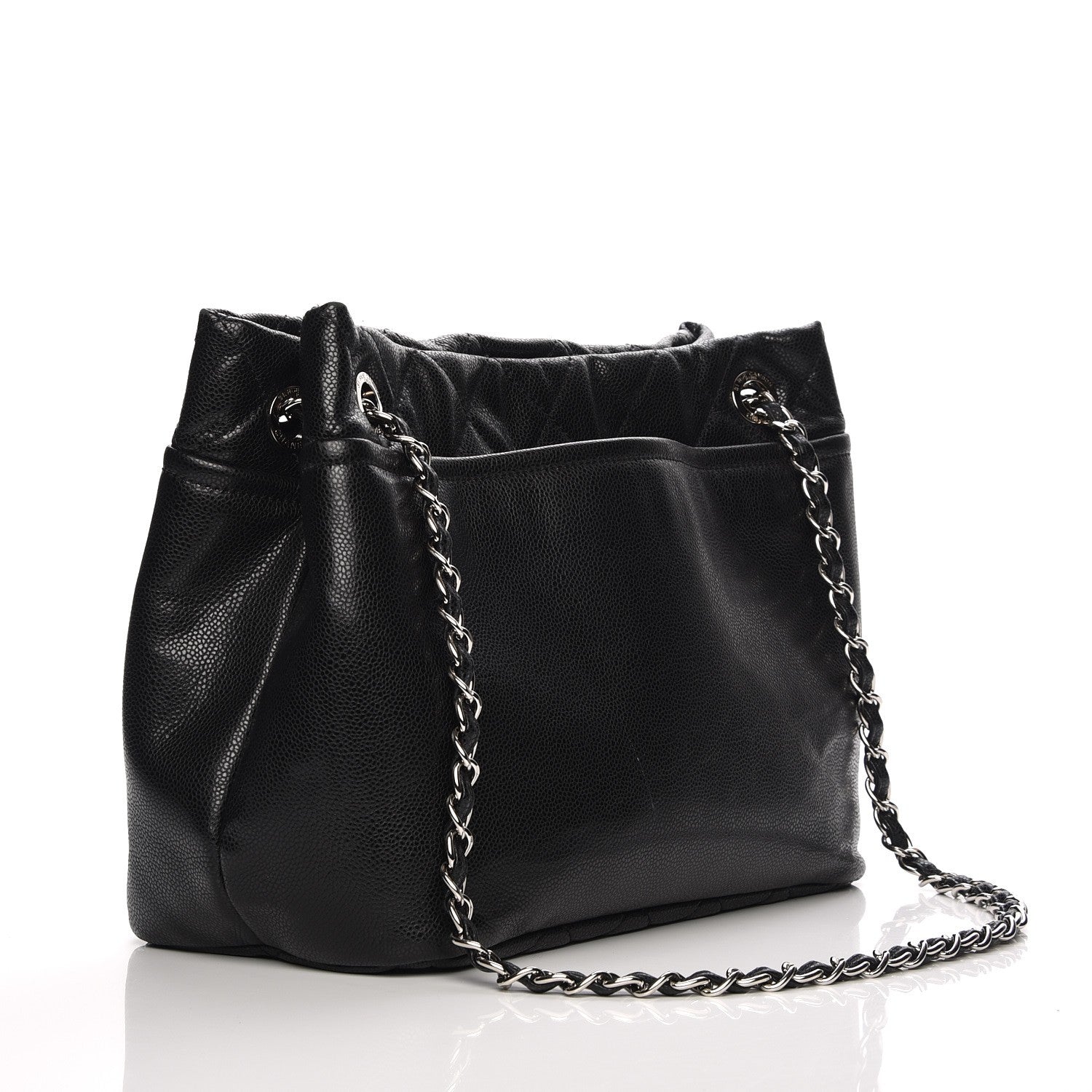 Chanel Caviar Timeless CC Soft Tote Black 3 of 10