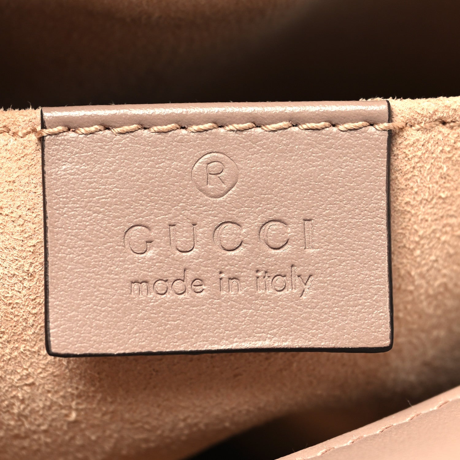 Gucci Calfskin Matelasse Small GG Marmont Chain Shoulder Bag Porcelain Rose 6 of 11