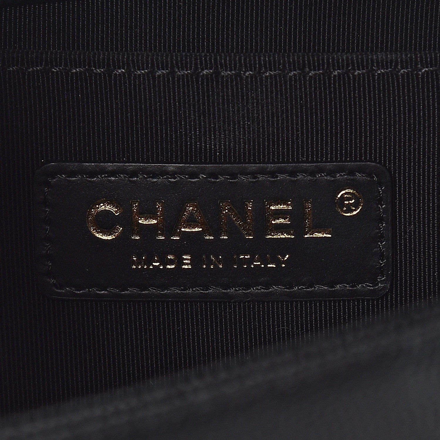 Chanel Caviar Chevron Quilted Medium Boy Flap Black 6 of 12