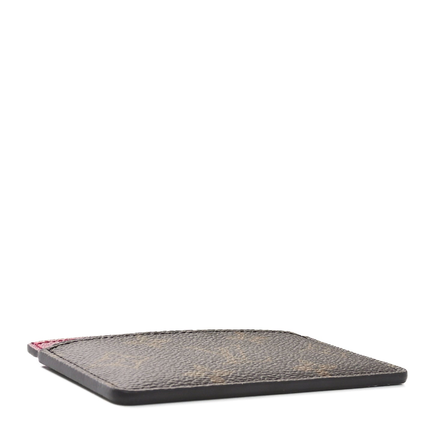 Monogram Card Holder Fuchsia