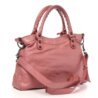 Balenciaga Agneau Classic Hardware Town Rose Bombon Raspberry 3 of 14