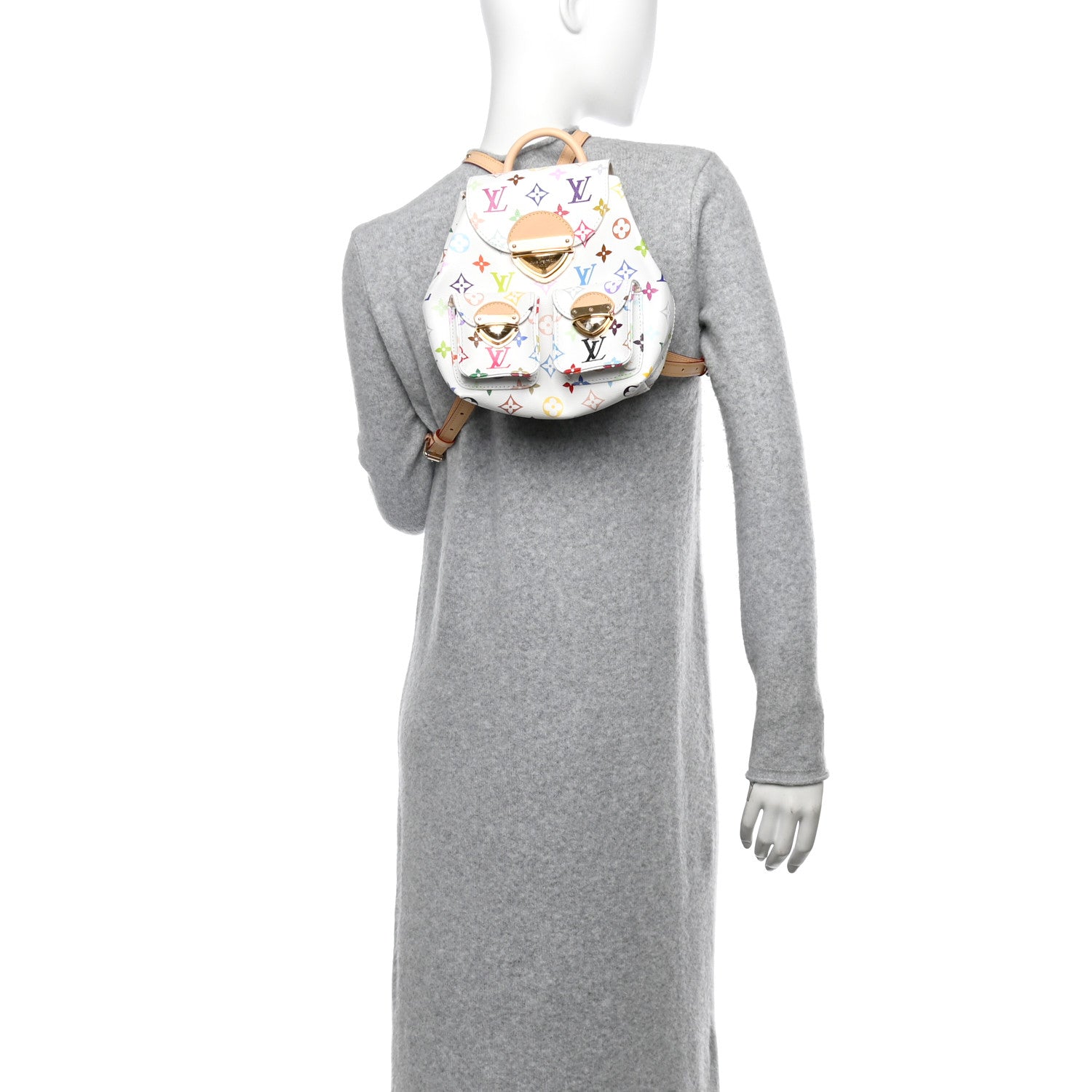 Louis Vuitton LV X TM Monogram Multicolor Venice Backpack White 2 of 10