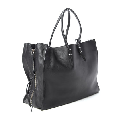Balenciaga Supple Calfskin Papier A4 Zip Around Tote Black 3 of 8