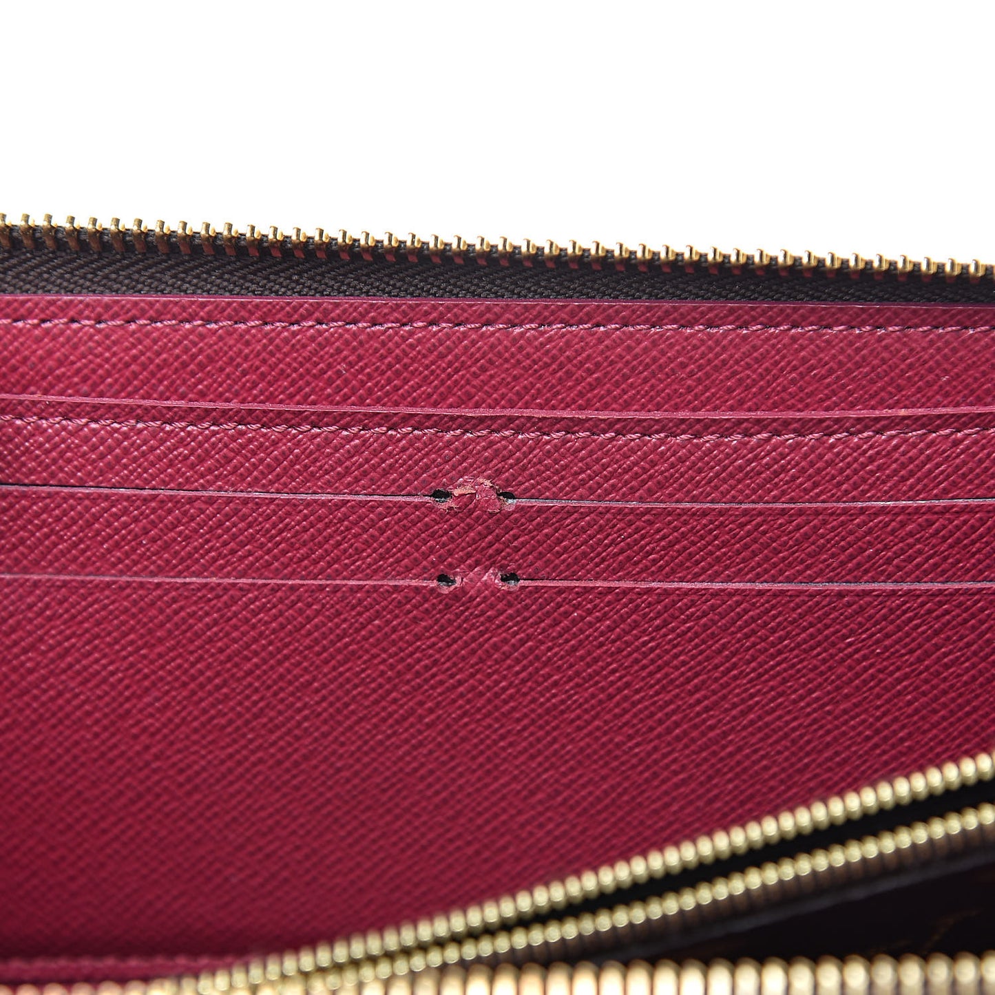 Monogram Clemence Wallet Fuchsia