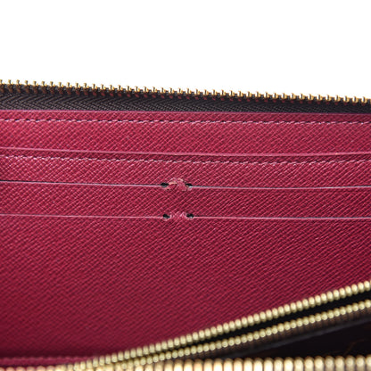Louis Vuitton Monogram Clemence Wallet Fuchsia 8 of 9