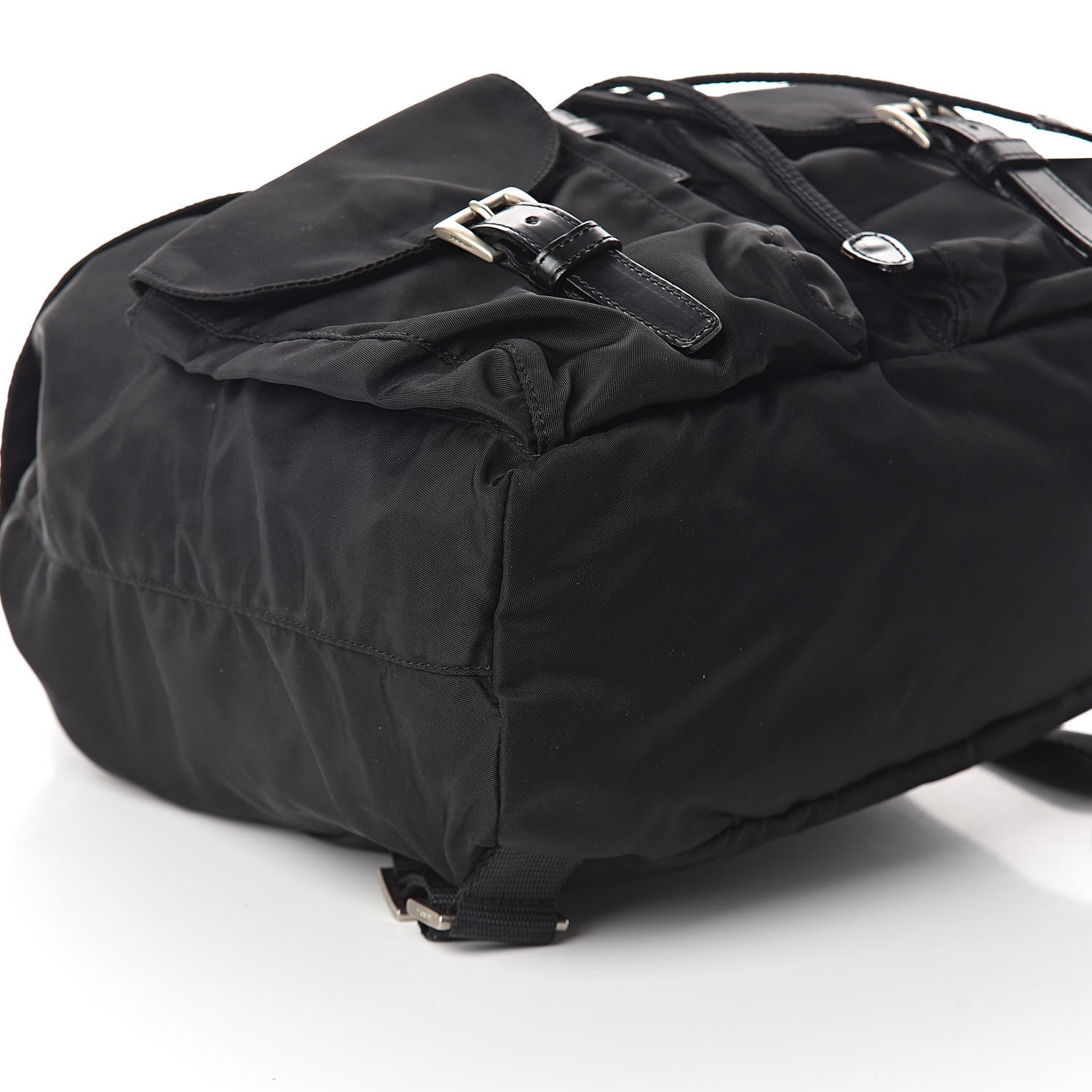 Prada Nylon Vela Medium Backpack Black 8 of 9