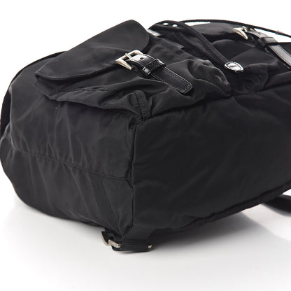 Prada Nylon Vela Medium Backpack Black 8 of 9