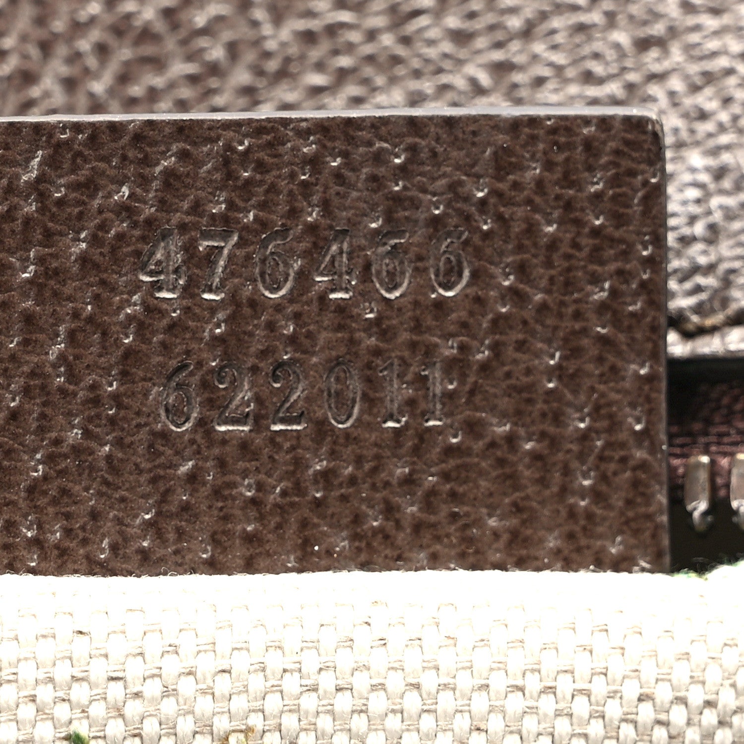 Gucci GG Supreme Monogram Web Neo Vintage Shoulder Bag Beige New Acero Crop 7 of 10