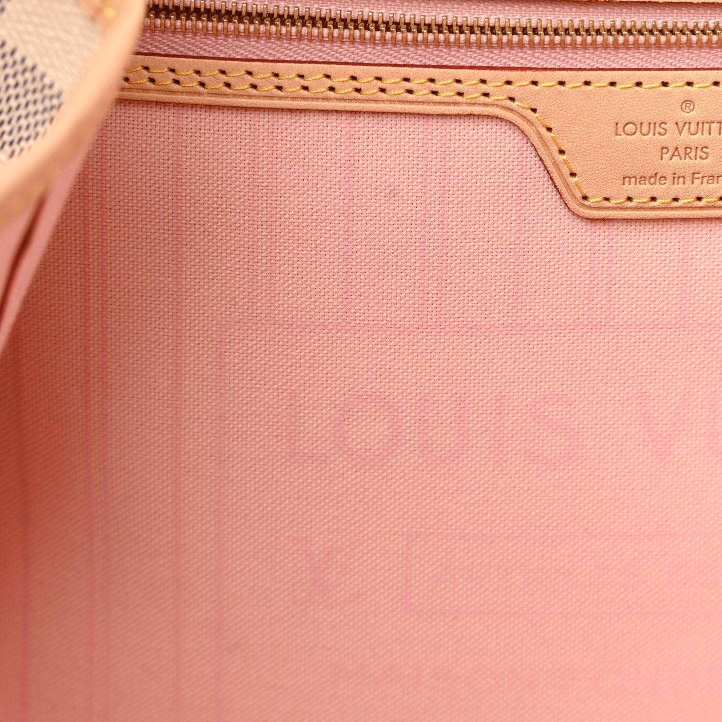 Damier Azur Neo Neverfull GM Rose Ballerine