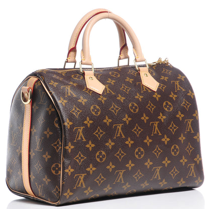 Louis Vuitton Monogram Speedy Bandouliere 30 3 of 8