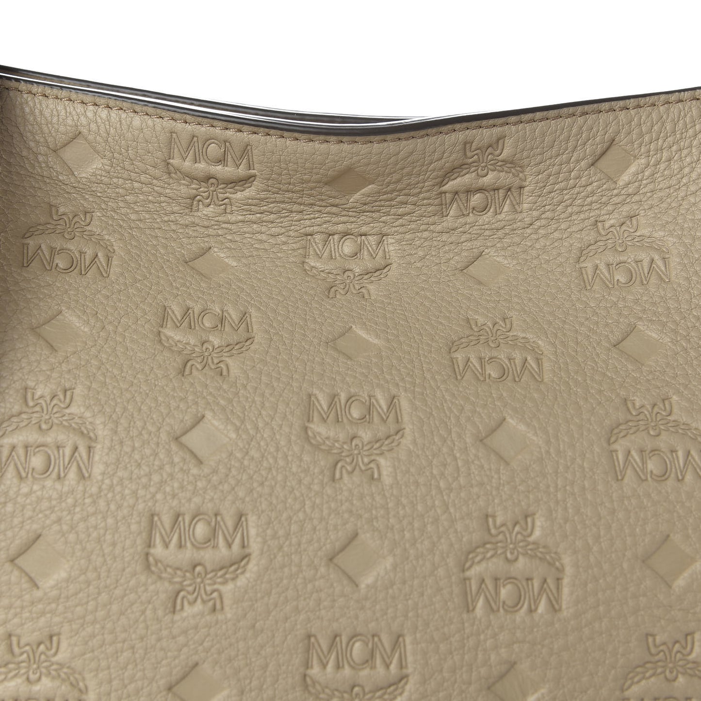 Calfskin Ottomar Monogram Medium Klara Hobo New Beige