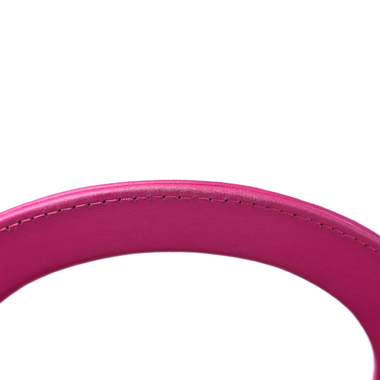 Lambskin Cannage Large Lady Dior Fuchsia