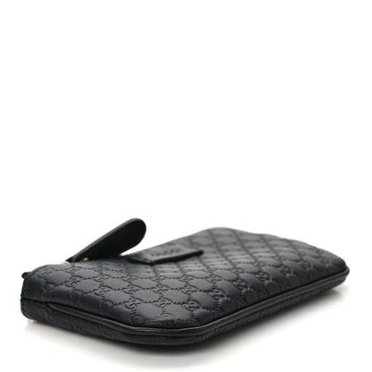 Gucci Microguccissima Key Ring Coin Case Black 4 of 8