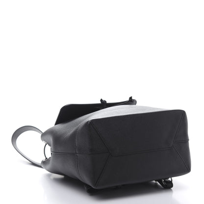 Louis Vuitton Calfskin Lockme Backpack Black 3 of 8
