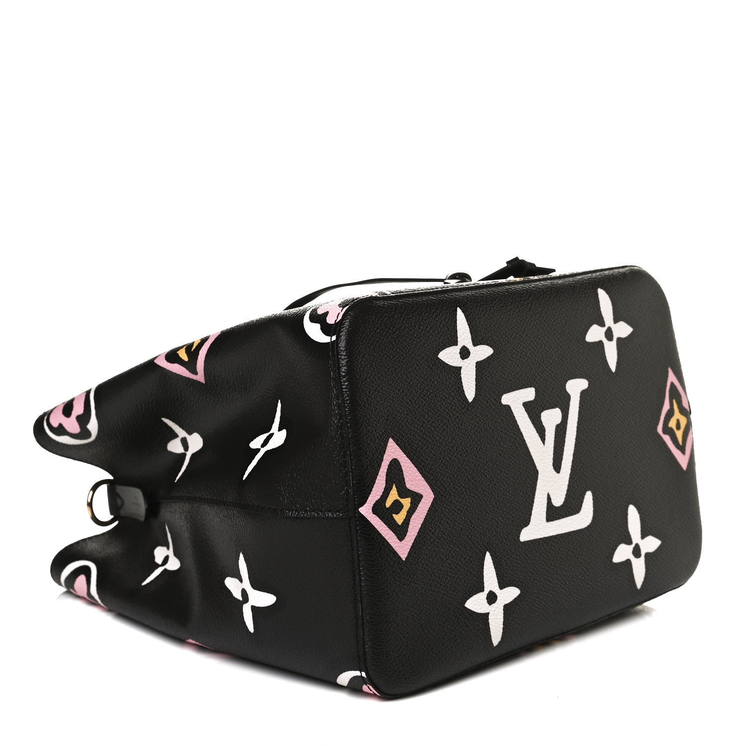 Louis Vuitton Monogram Giant Wild At Heart Neonoe MM Black 4 of 12