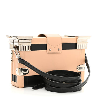 Louis Vuitton Calfskin Temple Petite Malle 3 of 10