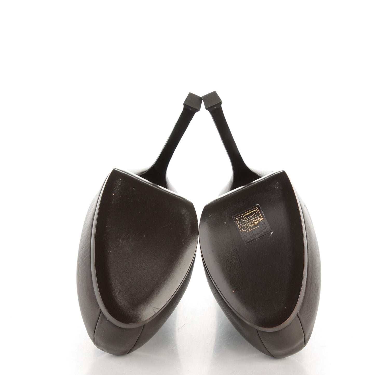 Calfskin Tribtoo 105 Pumps 40 Chene