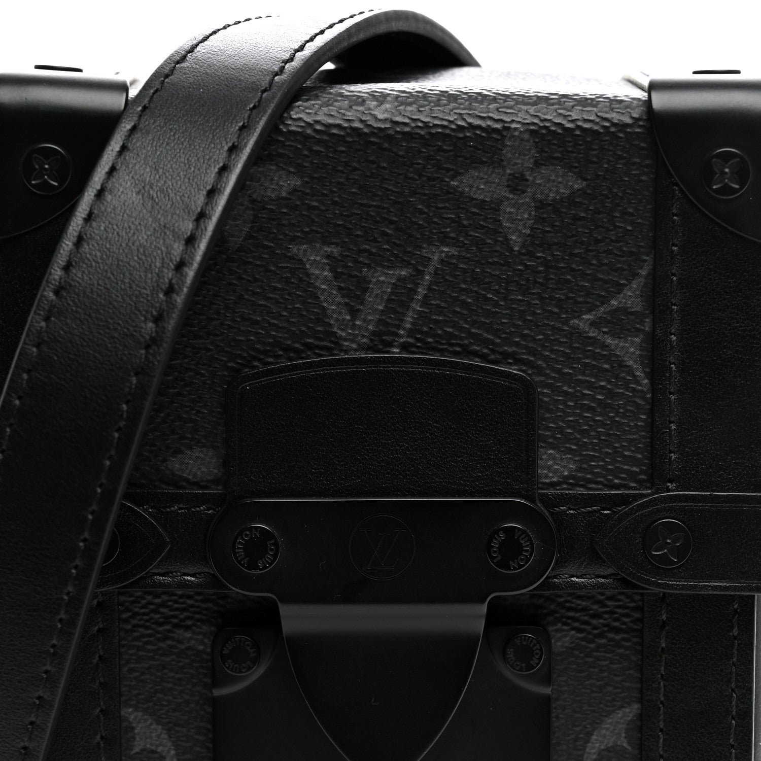 Louis Vuitton Monogram Eclipse Vertical Trunk Wearable Wallet Black 7 of 9